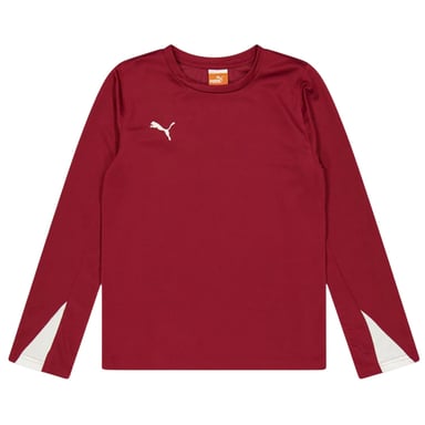 Puma Childrens/Kids Team Performance Long-Sleeved Training Top (Red)