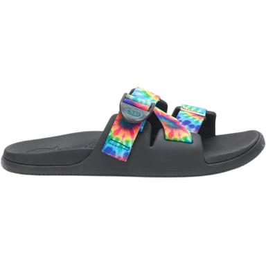 Chaco Womens/Ladies Chillos Tie Dye Flatform Slides (Multicoloured)