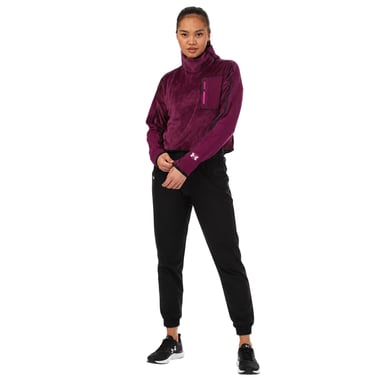 Under Armour Womens/Ladies Velour Fleece Top (Purple)