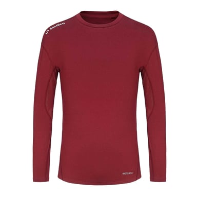 Sondico Mens Core Long-Sleeved Base Layer Top (Burgundy)