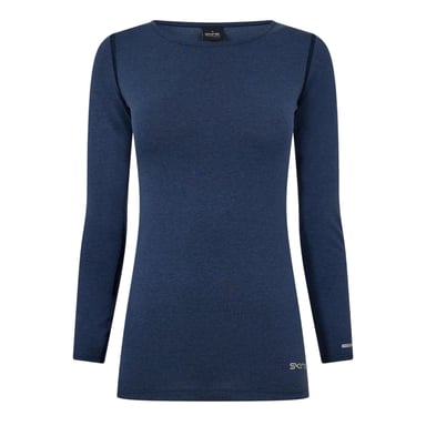 Skins Womens/Ladies Dnamic Base Layer Top (Blue)