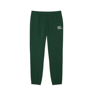 Lacoste Mens Fleece Relaxed Fit Sweatpants (Green)