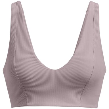Under Armour Womens/Ladies Ribbed V Neck Bralette (Grey)