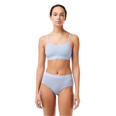 Lacoste Womens/Ladies Logo Bralette (Blue)
