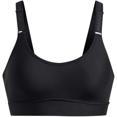 Under Armour Womens/Ladies Infinity Medium Impact Sports Bra (Black)