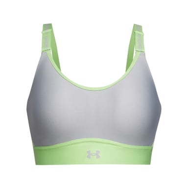 Under Armour Womens/Ladies Infinity Medium Impact Sports Bra (Lime)