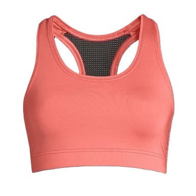 Casall Womens/Ladies Iconi Scoop Neck Snug Fit Sports Bra (Deep Coral)