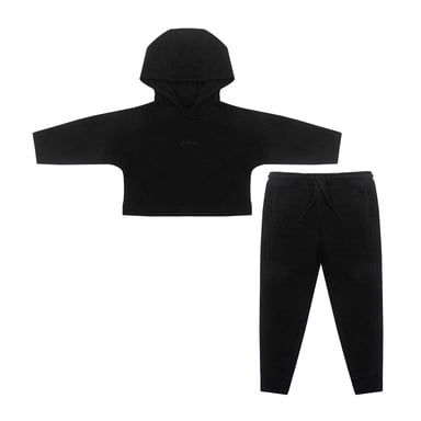 Firetrap Girls Cotton Blend Hoodie And Joggers Set (Pack of 2) (Black)