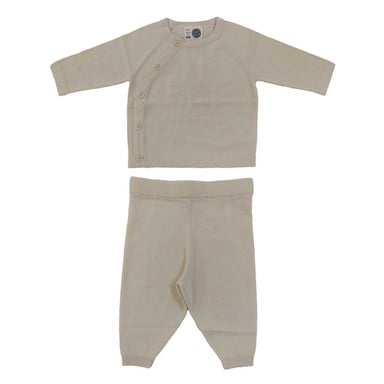 Pretty Green Baby Viscose Long-Sleeved Top And Leggings Set (Birch)