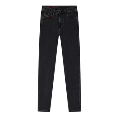 Diesel Womens/Ladies 1984 Slandy High Rise Skinny Jeans (Black/Grey Denim)