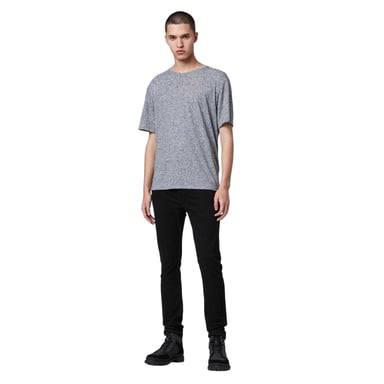 AllSaints Mens Cigarette Skinny Jeans (Jet Black)