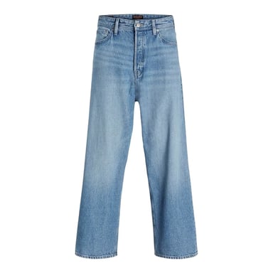 Jack And Jones Mens 192 Denim High Rise Baggy Jeans (Blue Denim)