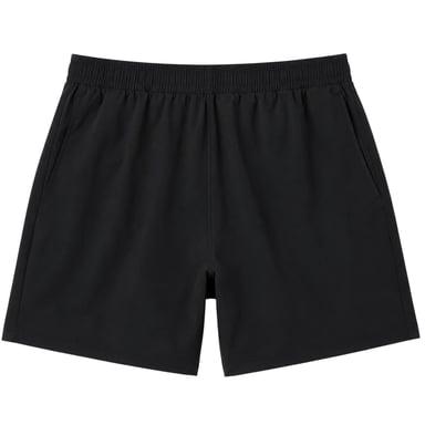 Lacoste Mens Logo Swim Shorts (Black)