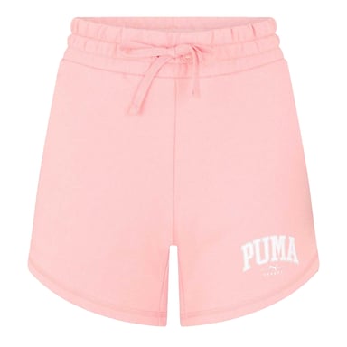 Puma Womens/Ladies Woven High Waist Sweat Shorts (Pink)