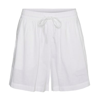 Vero Moda Womens/Ladies Linn Woven Relaxed Fit Shorts (Snow White)