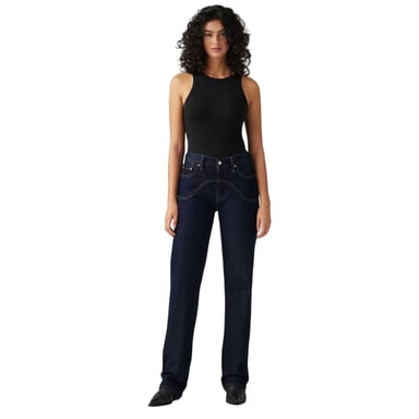 Levis Womens/Ladies 90´s 5 Pockets Jeans (Dark Blue)