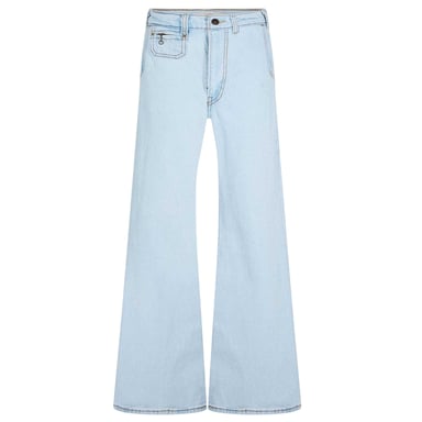 Levis Womens/Ladies Ribcage Jeans (Blue)