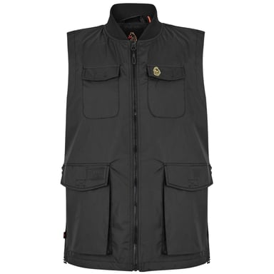 Luke 1977 Mens Tech Logo Gilet (Jet Black)