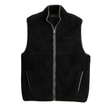 Levis Mens Summit Sherpa Gilet (Jet Black)