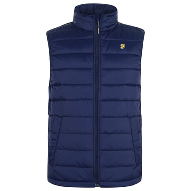 Farah Mens Dover Quilted Gilet (Yale Blue)