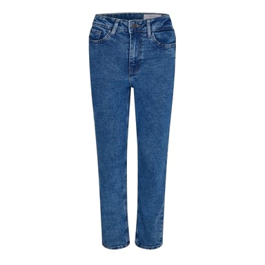 Noisy May Womens/Ladies High Waist Mom Jeans (Denim Blue)