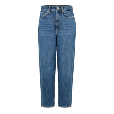 JJXX Womens/Ladies Relaxed Mom Jeans (Dark Blue)