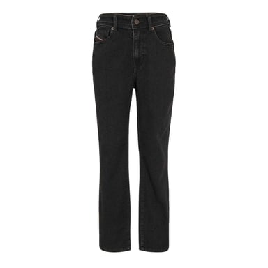 Diesel Womens/Ladies 5 Pockets Straight Leg Jeans (Black/Grey/Denim)
