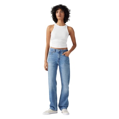 Levis Womens/Ladies Pro Low Rise Straight Leg Jeans (Blue)