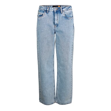 Timberland Womens/Ladies Mid Rise Straight Leg Jeans (Coast)