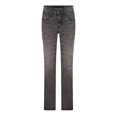 Criminal Damage Womens/Ladies Essential Ripped Slim Jeans (Grey)