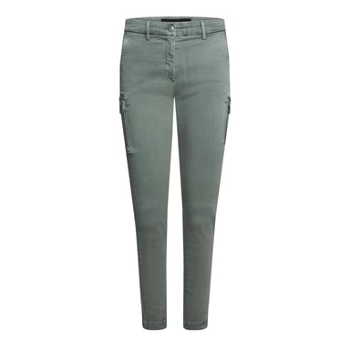 Replay Womens/Ladies Cotton Blend Slim Jeans (Green)
