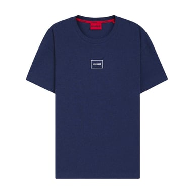 Hugo Mens Laze Short-Sleeved Pyjama Top (Blue)