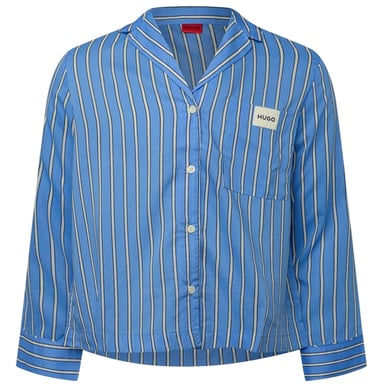 Hugo Womens/Ladies Logo Pyjama Top (Blue)