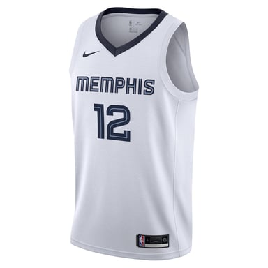 Nike Childrens/Kids Ja Morant Memphis Grizzlies Basketball Jersey (White)