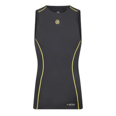 Skins Mens A200 Contrast Vest Top (Black)