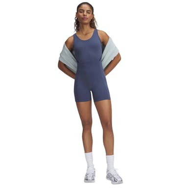 Under Armour Womens/Ladies Fitted Sleeveless Bodysuit (Grey)