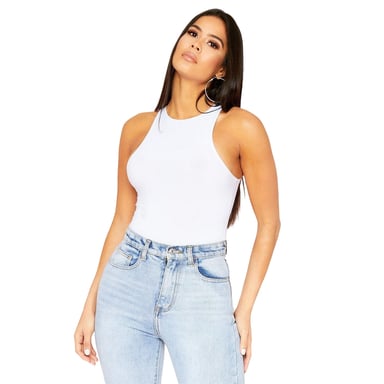 Missy Empire Womens/Ladies Bodysuit (White)