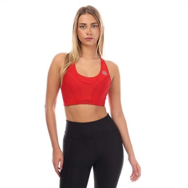Skins Womens/Ladies Series-3 Sports Bra (Red)