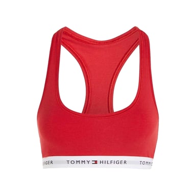 Tommy Hilfiger Womens/Ladies Cotton Blend Bralette (Primary Red)