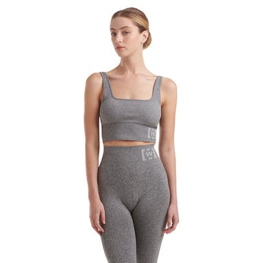 Wolford Womens/Ladies Athletic Sports Bra (Grey)