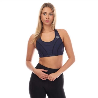 Skins Womens/Ladies Series-3 Sports Bra (Navy)