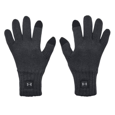 Under Armour Mens Halftime Knitted Wool Gloves (Black)