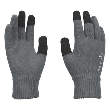 Nike Unisex Adult Tech and Grip Touch Screen Knitted Gloves (Grey/Black)