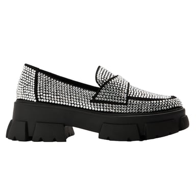 Steve Madden Womens/Ladies Trifecta Heeled Mules (Silver)