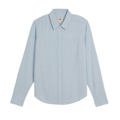 Levis Womens/Ladies Collared Regular Long-Sleeved Shirt (Skyway)