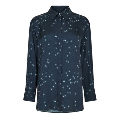 Boss Womens/Ladies Speckle Regular Blouse (Navy)