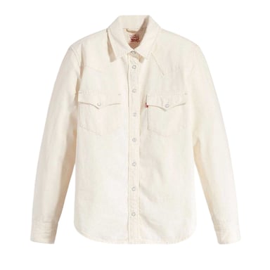 Levis Womens/Ladies Ultimate Western Shirt (Ecru)