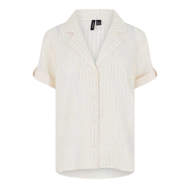 Vero Moda Womens/Ladies Striped Relaxed Fit Shirt (Birch)