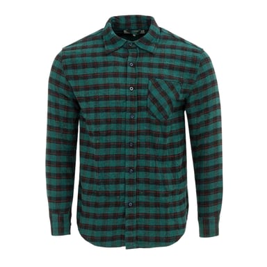 Firetrap Mens Checked Shirt (Green/Black)