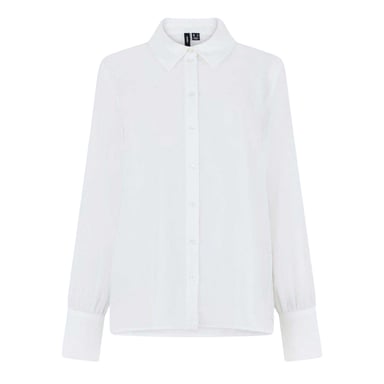 Vero Moda Womens/Ladies Harper Regular Shirt (Snow White)